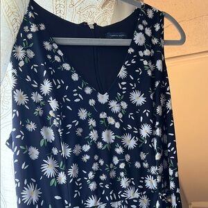 Tommy Hilfiger Floral V-Neck Dress